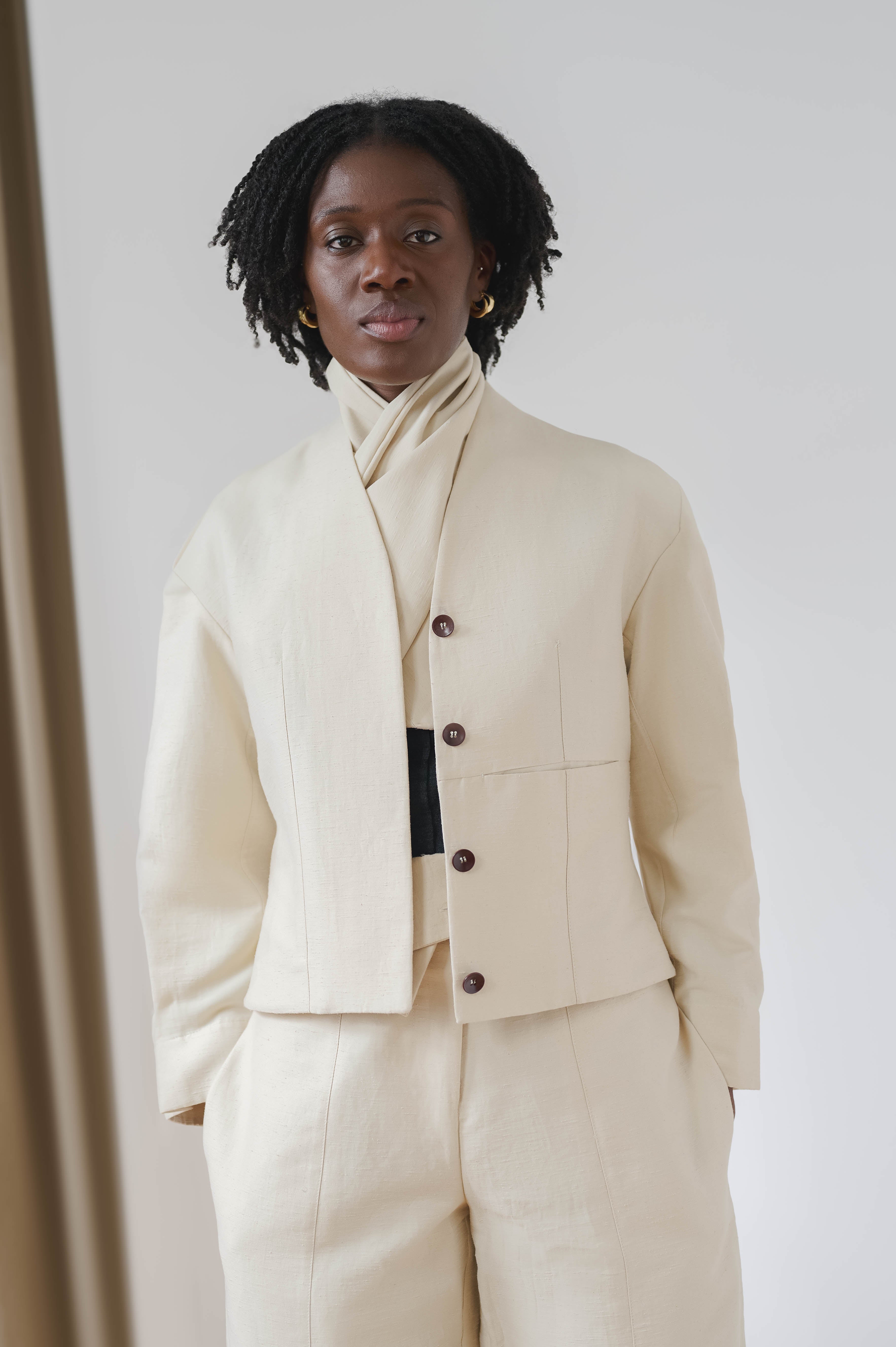 round relaxed jacket - limited edition