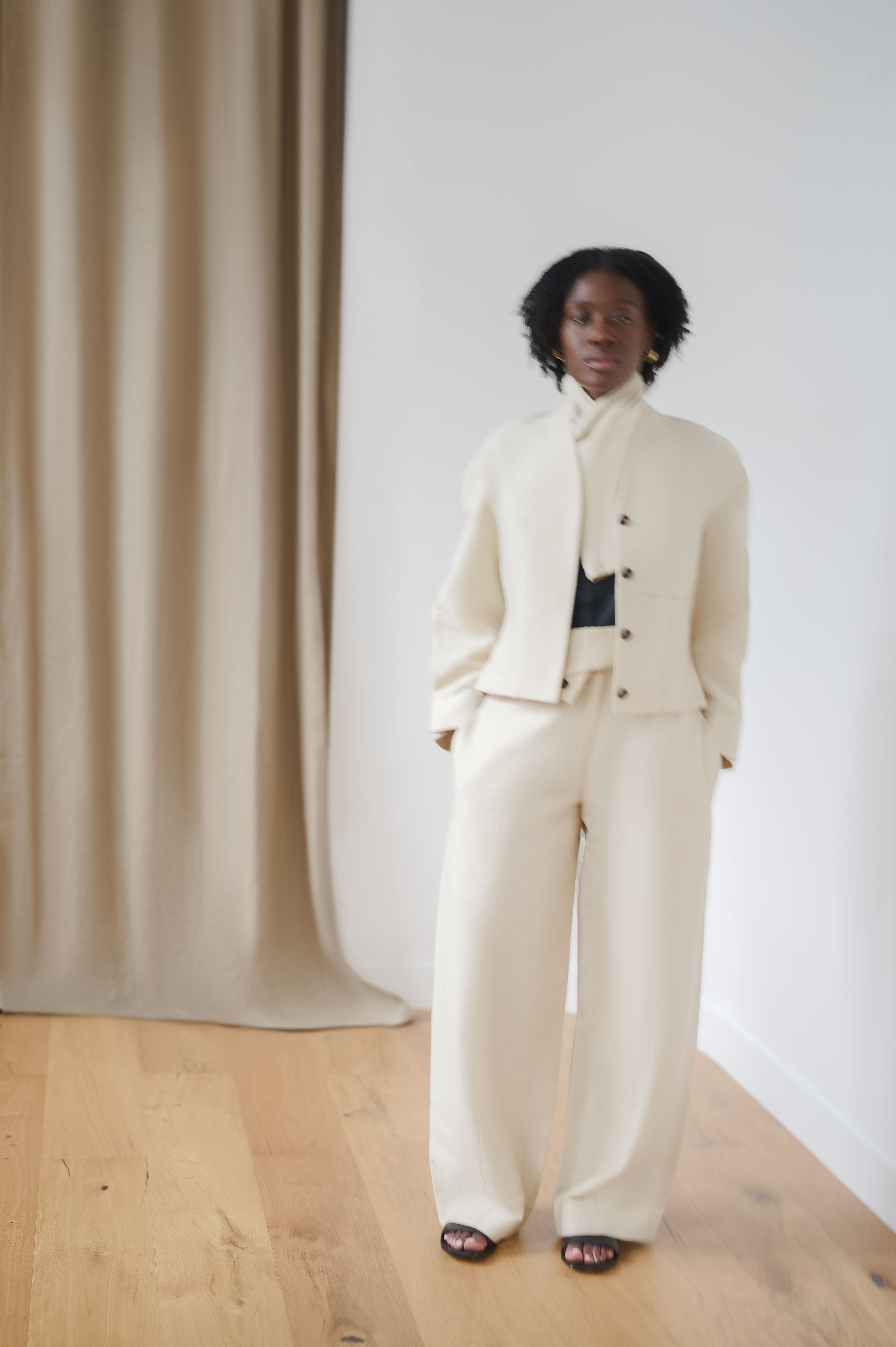 round relaxed jacket - limited edition