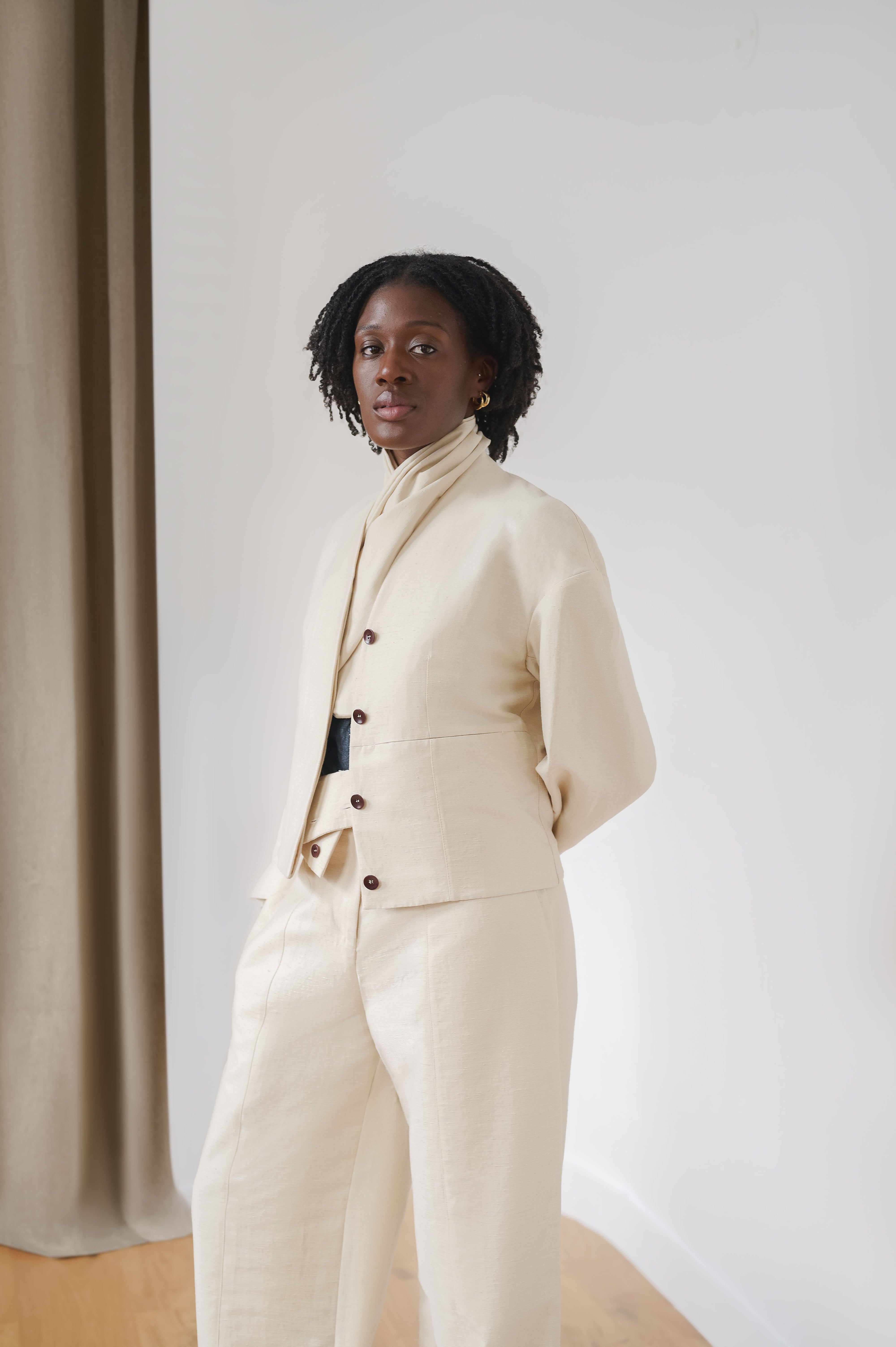 round relaxed jacket - limited edition