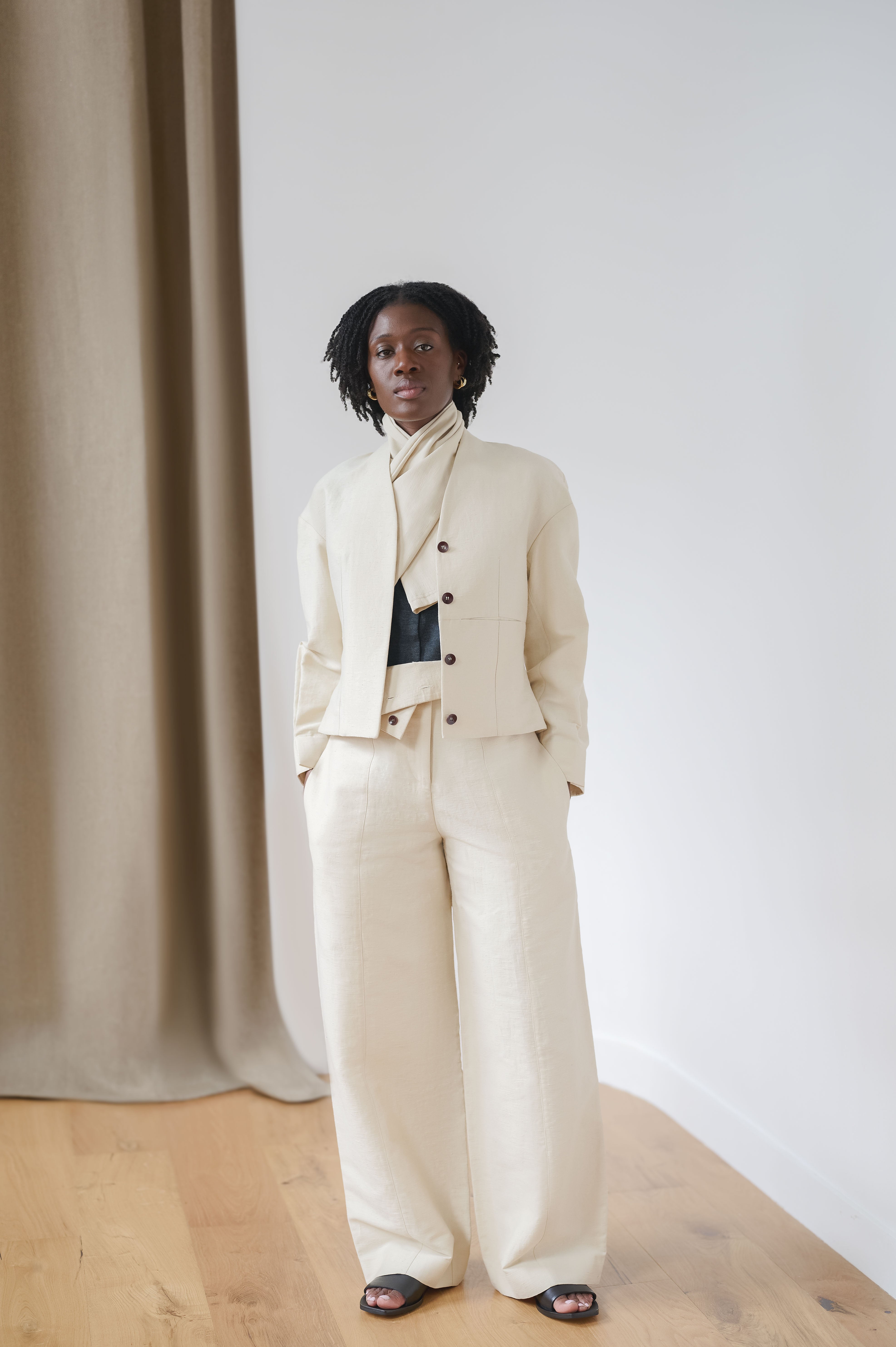 round relaxed jacket - limited edition